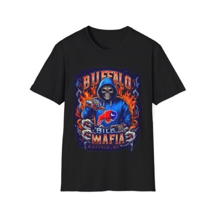 Bills Mafia T-Shirt - Unleash the Roar of the Buffalo T-Shirt - Buy Now at American Artist Merch