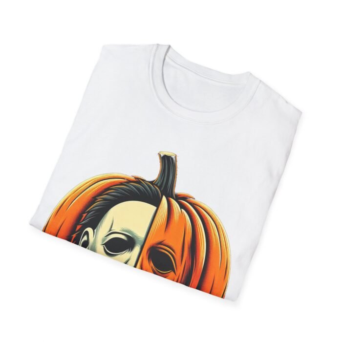 Halloween Harvest: Michael Myers Pumpkin T-Shirt T-Shirt - Buy Now at American Artist Merch