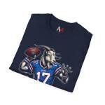 Josh Allen GOAT T-Shirt – Celebrate Buffalo’s Star QB T-Shirt - Buy Now at American Artist Merch