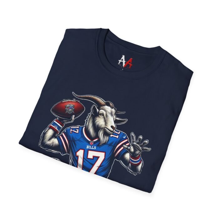 Josh Allen GOAT T-Shirt – Celebrate Buffalo’s Star QB T-Shirt - Buy Now at American Artist Merch