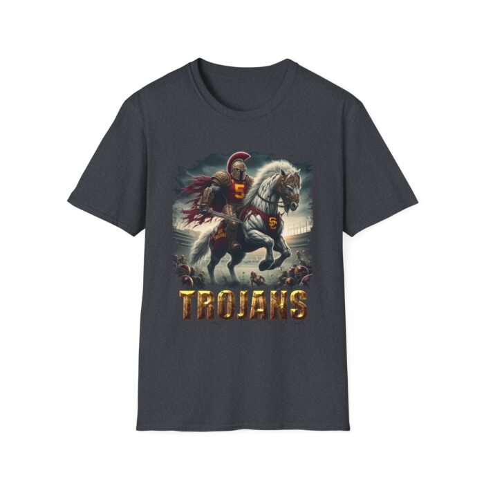 USC Trojans Horror Mashup T-Shirt - Terrifying Trojan Spirit T-Shirt - Buy Now at American Artist Merch