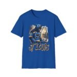 Haunted Harmony - St. Louis Blues Horror Mashup T-Shirt T-Shirt - Buy Now at American Artist Merch