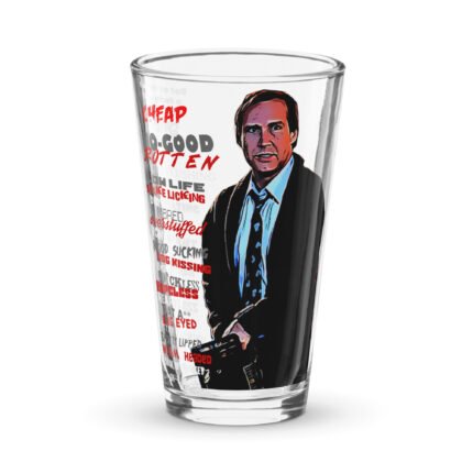 Christmas Vacation Clark's Memorable Rant Pint Glass – Drink with Holiday Humor T-Shirt - Buy Now at American Artist Merch