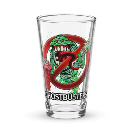 Ghostbusters Pint Glass – Drink with the Ghostbusting Crew T-Shirt - Buy Now at American Artist Merch