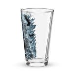 Grim Reaper on Frozen Throne Pint Glass – Chilling Darkness Awaits T-Shirt - Buy Now at American Artist Merch