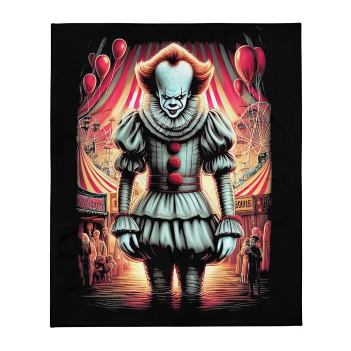 Pennywise Blanket – Float Into Cozy Terror T-Shirt - Buy Now at American Artist Merch