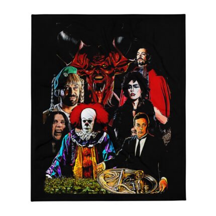 Tim Curry Movies Blanket – A Tribute to the Iconic Actor T-Shirt - Buy Now at American Artist Merch