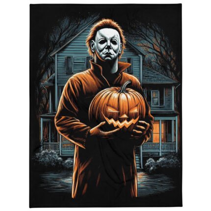 Michael Myers Halloween Blanket – The Shape of Cozy Terror T-Shirt - Buy Now at American Artist Merch