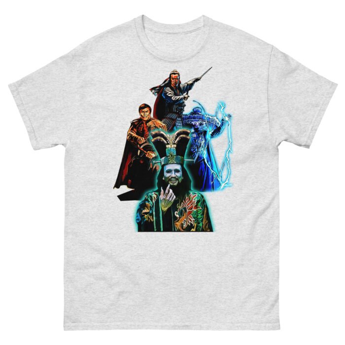 80s T-shirt – Big Trouble in Little China Tee – Storms and Lo Pan T-Shirt - Buy Now at American Artist Merch