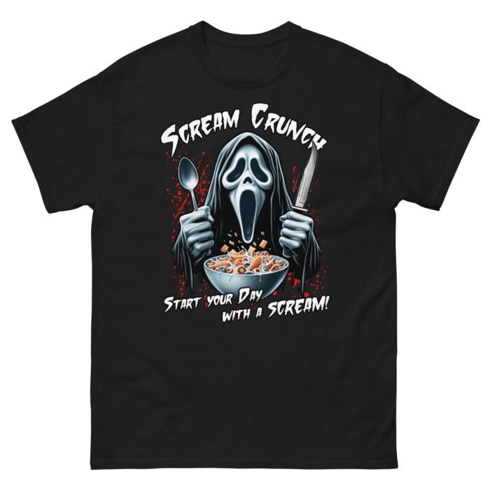 "Scream Crunch Cereal T-Shirt – A Killer Breakfast T-Shirt - Buy Now at American Artist Merch