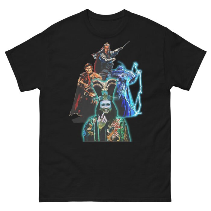 80s T-shirt – Big Trouble in Little China Tee – Storms and Lo Pan T-Shirt - Buy Now at American Artist Merch