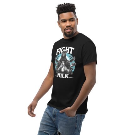 Fight Milk T-Shirt – The Official Beverage of Bodyguards! T-Shirt - Buy Now at American Artist Merch