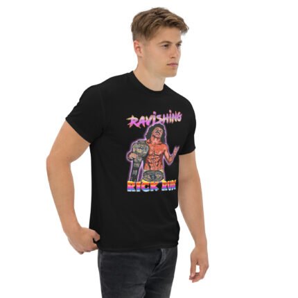 Ravishing Rick Rude T-Shirt – The Most Ravishing Man in Wrestling T-Shirt - Buy Now at American Artist Merch