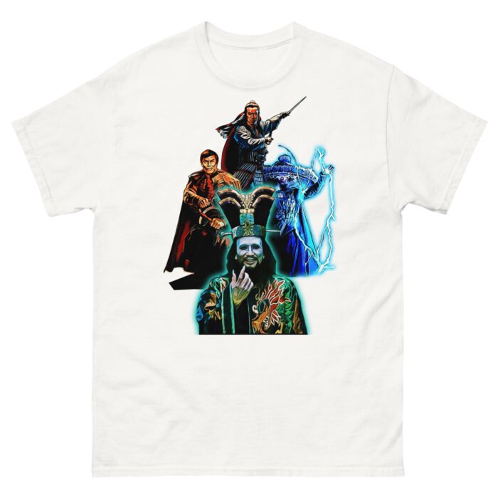 80s T-shirt – Big Trouble in Little China Tee – Storms and Lo Pan T-Shirt - Buy Now at American Artist Merch