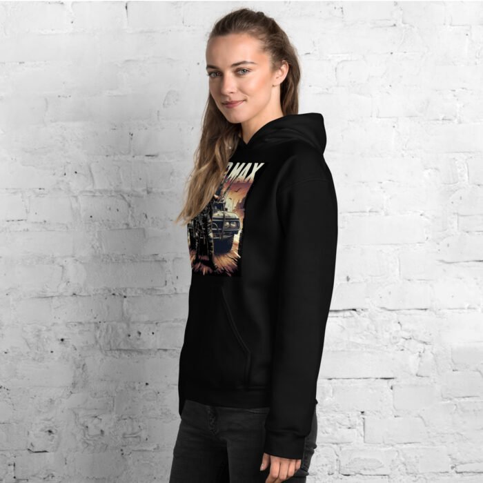 Wasteland Warrior Chronicles – Embrace Fury with Our Mad Max Hoodie T-Shirt - Buy Now at American Artist Merch