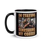 Big Lebowski Coffee Mug – ‘I’m Staying’ T-Shirt - Buy Now at American Artist Merch