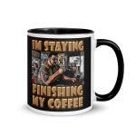 Big Lebowski Coffee Mug – ‘I’m Staying’ T-Shirt - Buy Now at American Artist Merch