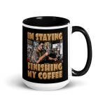 Big Lebowski Coffee Mug – ‘I’m Staying’ T-Shirt - Buy Now at American Artist Merch